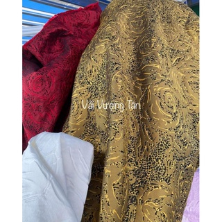 Vải gấm hoa