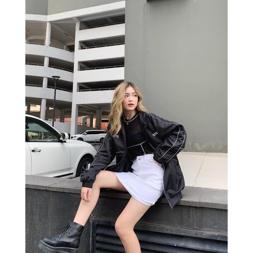 Áo Khoác Dù Local Brand Swe Khói Nam Nữ Unisex Chất Dày Dặn