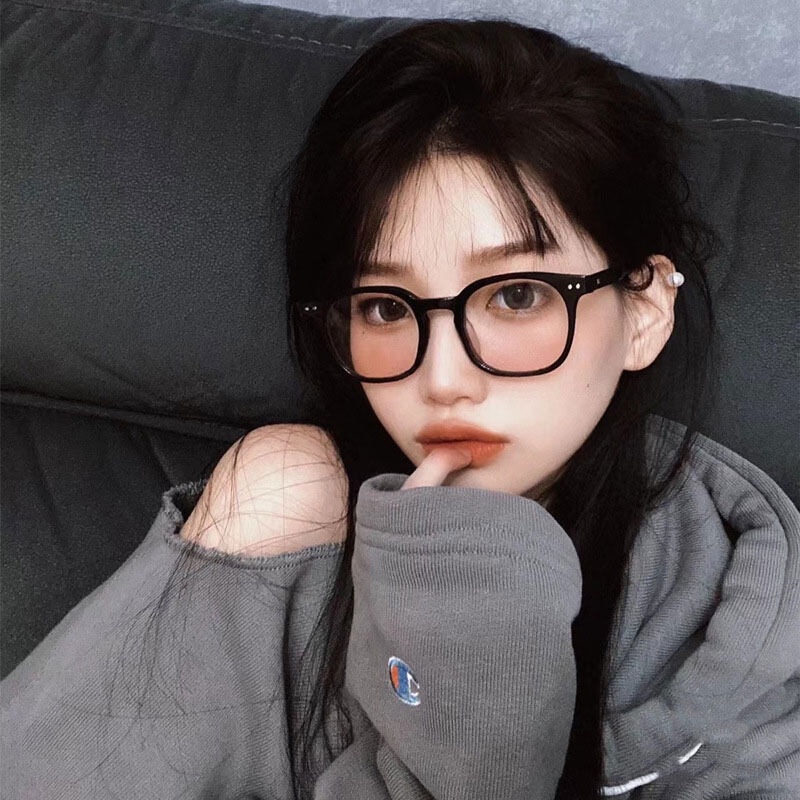 Mắt Kính Chống Ánh Sáng Xanh Tròng Màu Gradient Thời Trang Cho Nữ