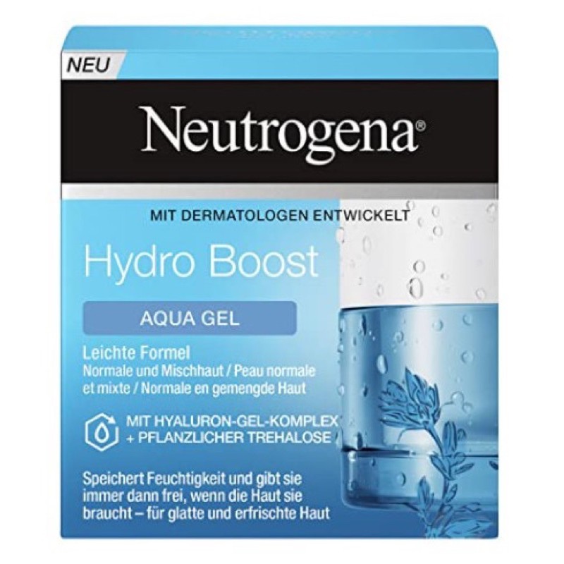 [MẪU MỚI] Kem Dưỡng Ẩm Neutrogena Hydro Boots Water Gel - Gel Cream - Aqua Gel - Aqua Cream Cho Da Dầu Và Da Khô