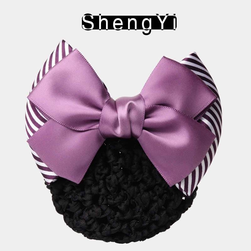 Kẹp Tóc Lưới Họa Tiết Hoa Chuyên Nghiệp Cho Nữ