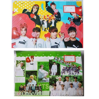 Giấy bao tập BTS ( 10 tờ/xấp)