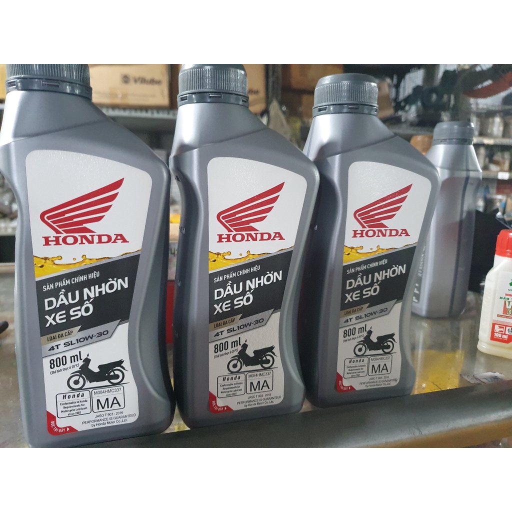 Dầu Nhớt Honda 800ml Cho Xe Côn, Xe Số Chính Hãng