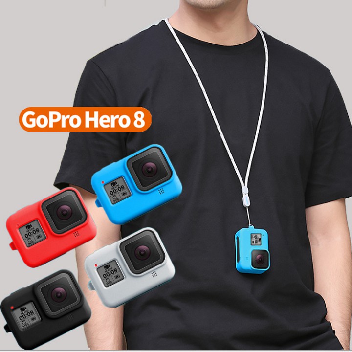 Vỏ bảo vệ Gopro Hero 8 Black bằng silicon