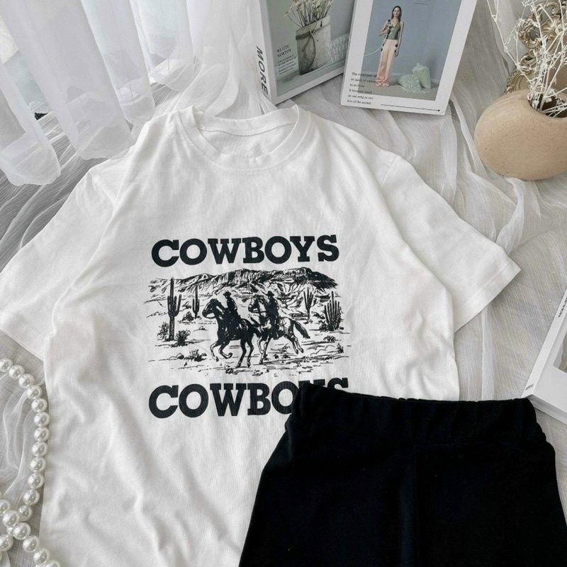 🦋Sét Áo COWBOYS Và Quần Legging🦋