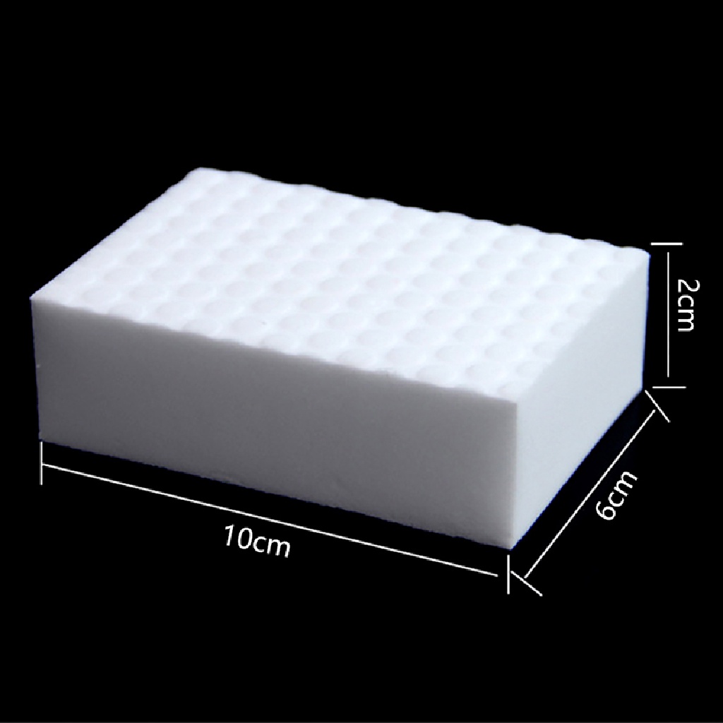 Bộ 10 Miếng Bọt Biển Rửa Chén 10 * 6 * 2cm Dành Cho Nhà Bếp / Phòng Tắm