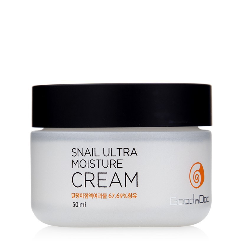 Kem Dưỡng Da Chống Lão Hóa Cấp Ẩm Chống Nhăn Trẻ Hóa Da Từ Ốc Sên GoodnDoc Snail Ultra Moisture Cream