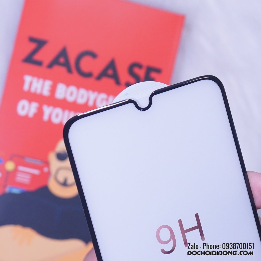 Miếng Dán Cường Lực Full Màn Hình Samsung A50 Zacase Full Keo