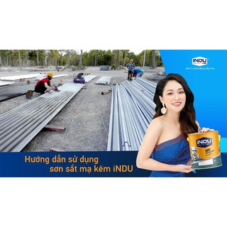 SƠN SẮT MẠ KẼM INDU 3kg