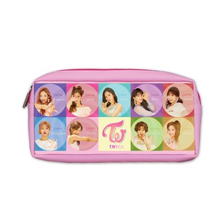 Hộp bút giả da Twice