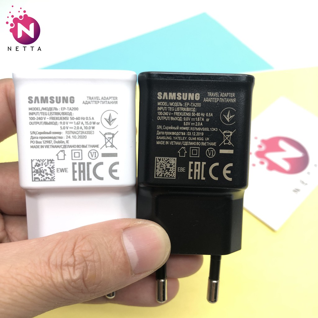 Bộ sạc nhanh 15W S10/S9/S8/Note8/Note9... Chính hãng