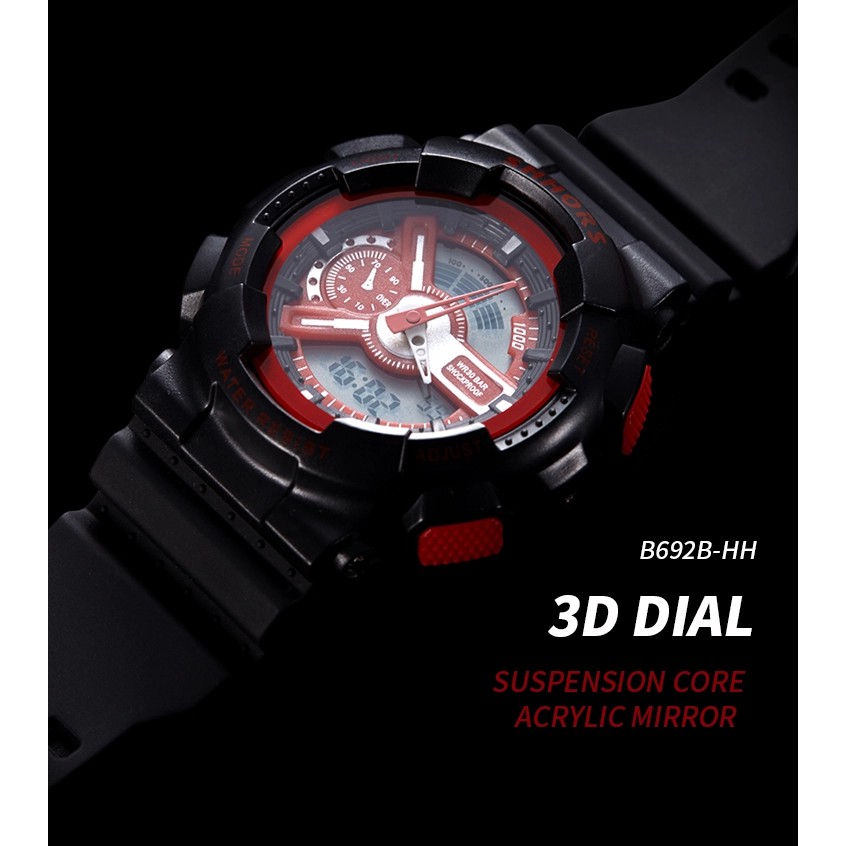 Đồng Hồ Thể Thao Nữ SHHORS 692B Teen , Thời Trang chạy kim. | BigBuy360 - bigbuy360.vn