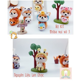 [Len chọc có hướng dẫn] Bộ KIT Shiba vui vẻ 3