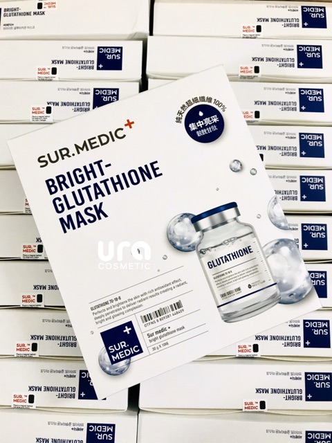 Mặt nạ làm trắng chuyên sâu Neogen Sur.Medic Bright Glutathione Mask Hàn Quốc