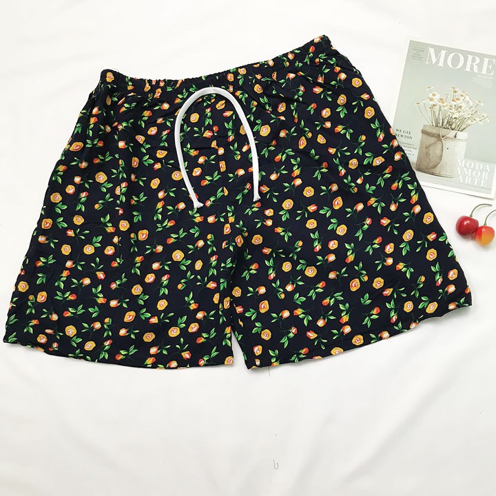 Quần đùi nữ từ 50-55kg vải lanh tole - Quần short nữ - QU26