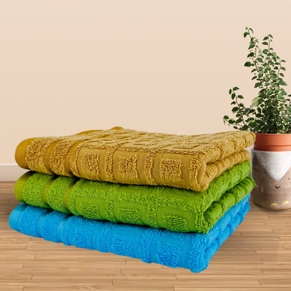 Khăn Tay Cotton Cao Câp Thiện Phú 28x42cm, Khăn Đa Năng S344 Bông Sợi Tự Nhiên Thấm Nước Tốt