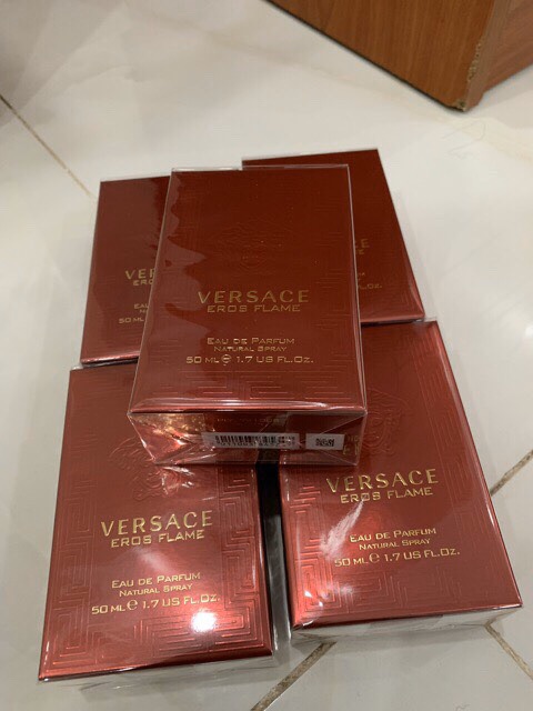 Nước hoa versace eros flame edp 50ml full seal (hình thực tế tự chụp)