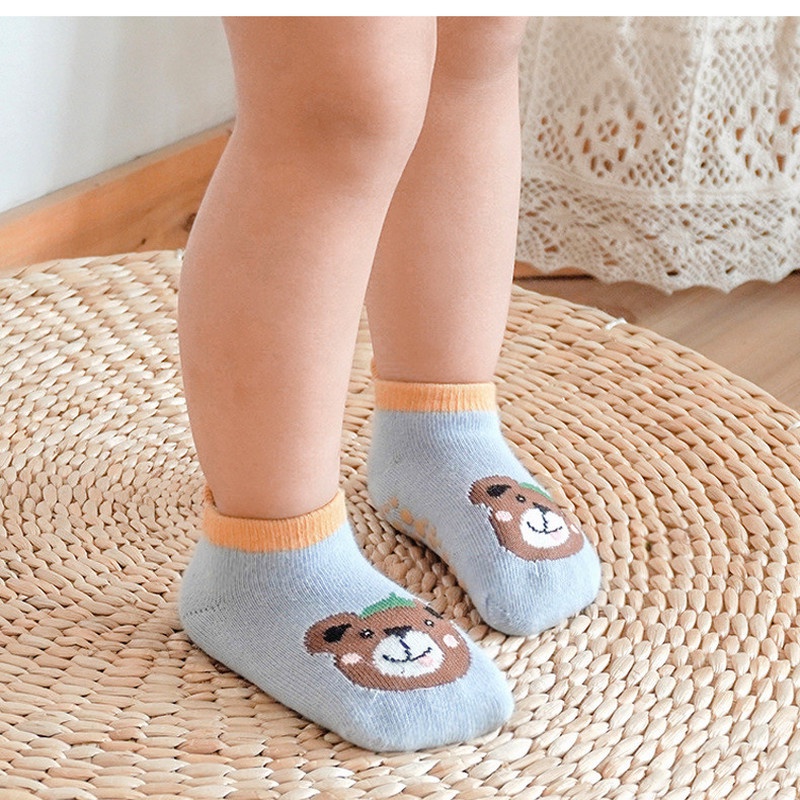 Vớ Chống Trượt Họa Tiết Hoạt Hình Thời Trang Mùa Thu 2022 Cho Bé