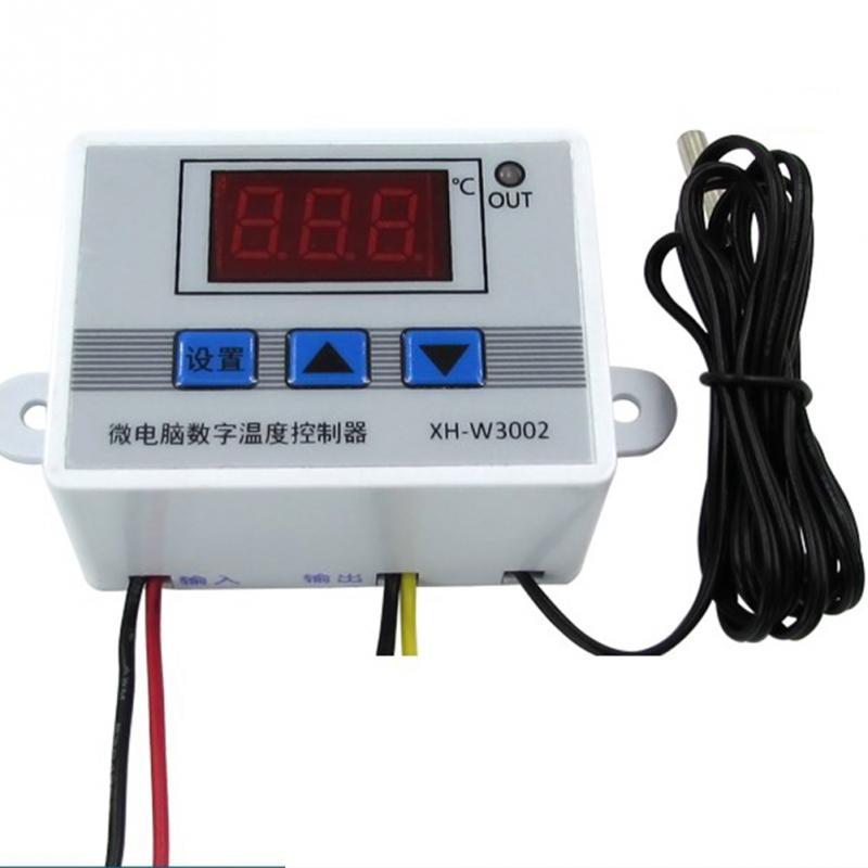 Bộ Điều Khiển Nhiệt Độ Kỹ Thuật Số 12v 24v 220v W3002 Xh-3002