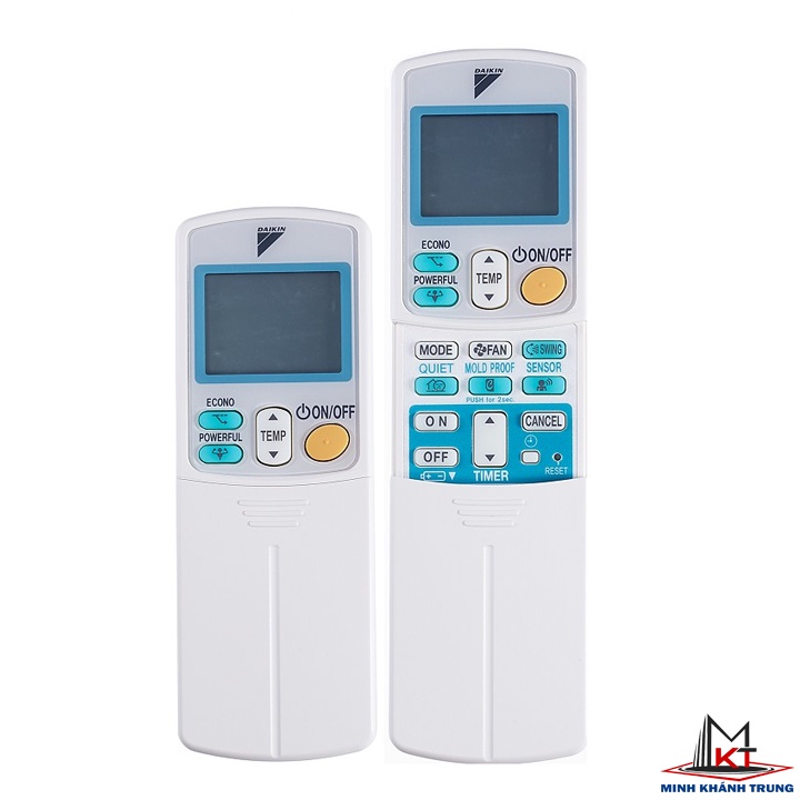 Remote máy lạnh điều hòa Daikin Nguyên ZIN, Lỗi 1 đổi 1, Hoàn tiền nếu không dùng được