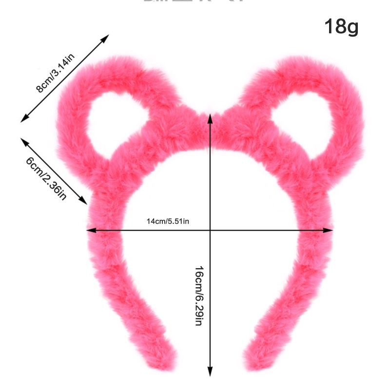 Băng Đô Tai Mèo Màu Trơn Dễ Thương