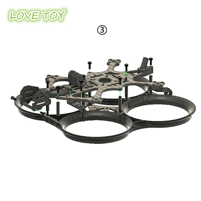 Khung Bảo Vệ Chống Va Đập Bằng Abs Cho Máy Quay Phim Monsterrc25 Xi-2.5inch 112mm