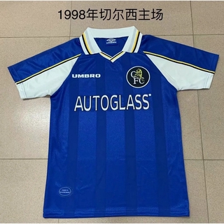 98-99 Chelsea Home Retro Bóng đá Jersey Bóng đá