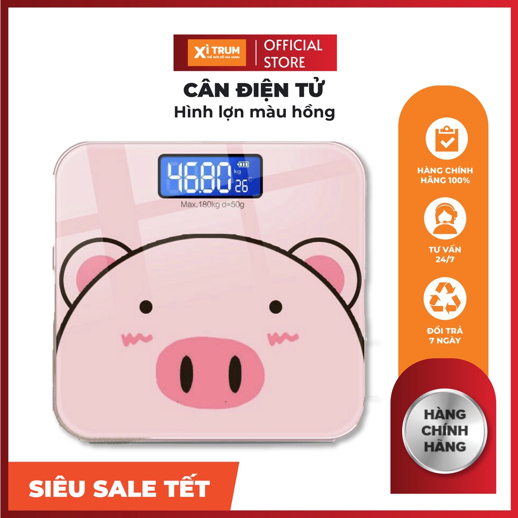 [FREESHIP❤️] Cân lợn điện tử sức khỏe - Cân điện tử gia đình mini tiện lợi độ chính xác cao