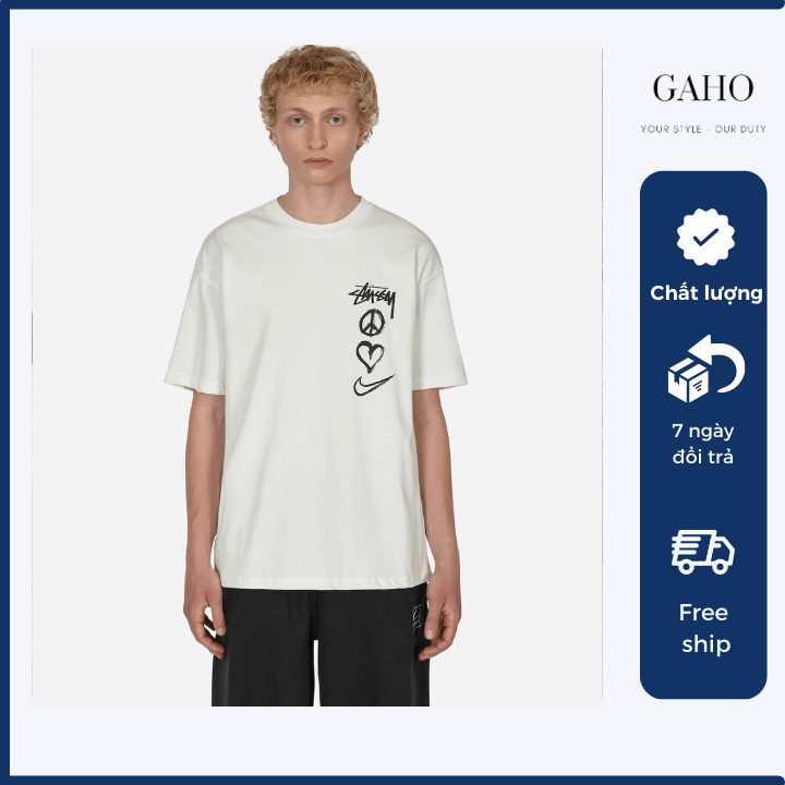Áo Thun Nam Nữ Stussy T-Shirts N!KE Basic vải cotton 100% cao cấp VNXK - GAHO STORE