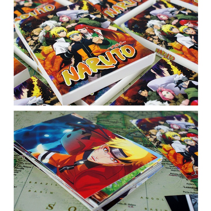 Giấy dán tường trang trí in hình nhân vật trong Naruto