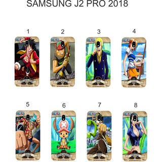 Ốp lưng Samsung J2 Pro 2018 dẻo in hình OnePiece