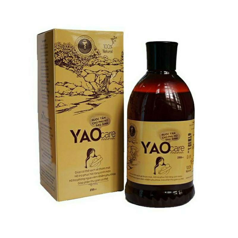 Thảo dược xông ngâm vùng kín phụ nữa sau sinh Yaocare Mama (chai 250ml)