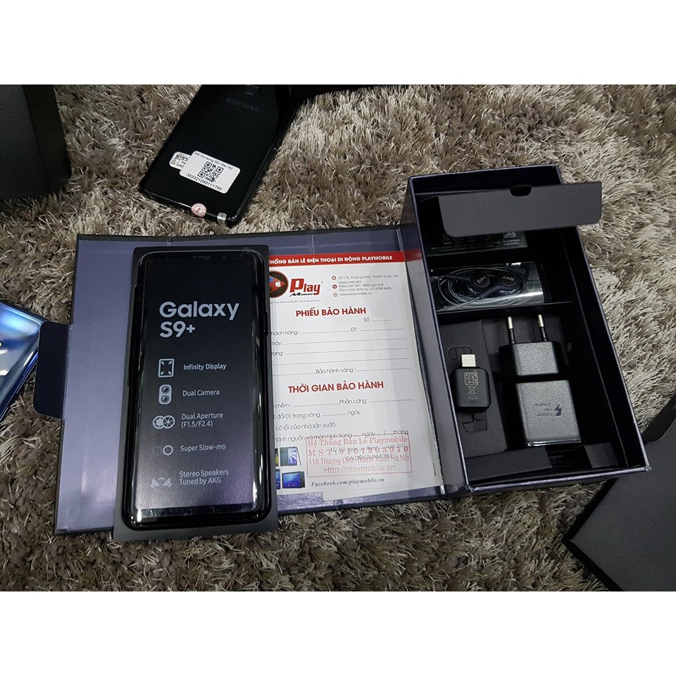 Điện Thoại Samsung galaxy S9 Plus ||Phiên Bản Mỹ Qualcomsnap845 Cực mạnh || Mua hàng tại PlayMobile