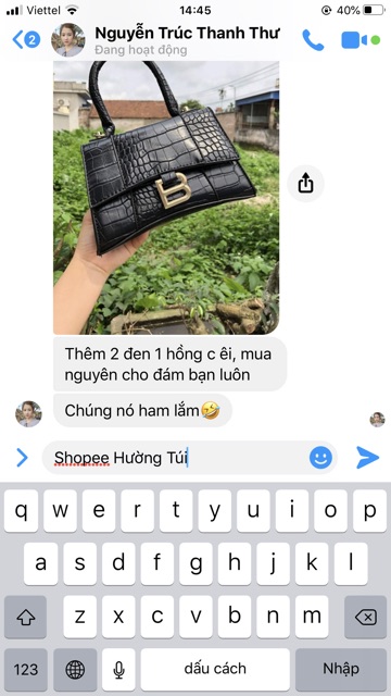 Túi chữ B size 20 sale xả kho giá sốc( không hộp) | BigBuy360 - bigbuy360.vn