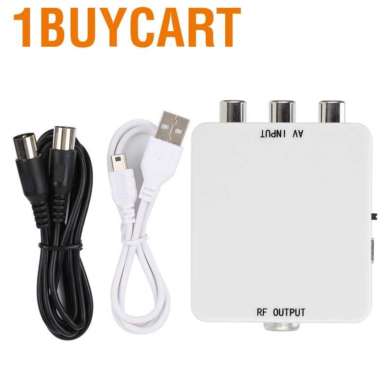 Hộp Chuyển Đổi Tín Hiệu Av Sang Rf 67.25mhz 61.25mhz 1buycart