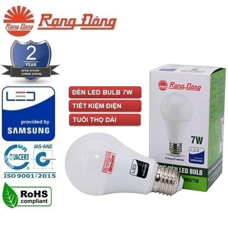 Bóng Đèn LED Bulb 7W Rạng Đông