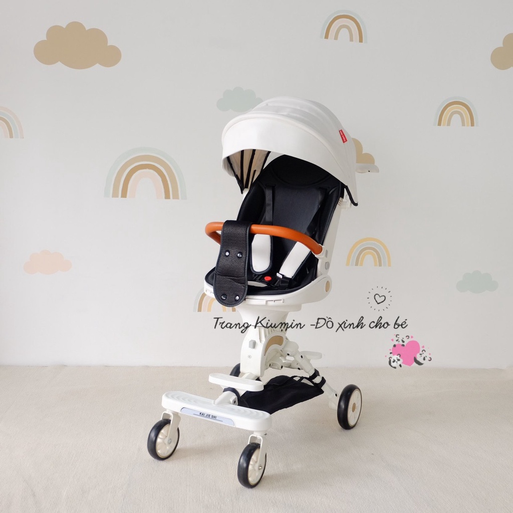 Xe đẩy CAO CẤP GẤP GỌN MONMON XOAY 2 Chiều