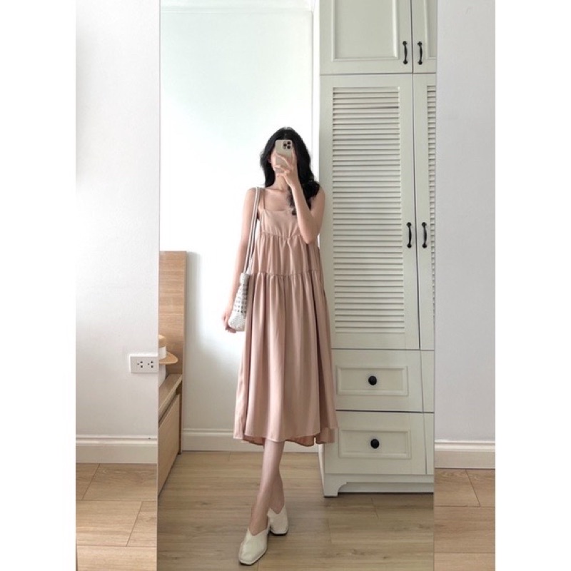Váy 2 dây 3 tầng