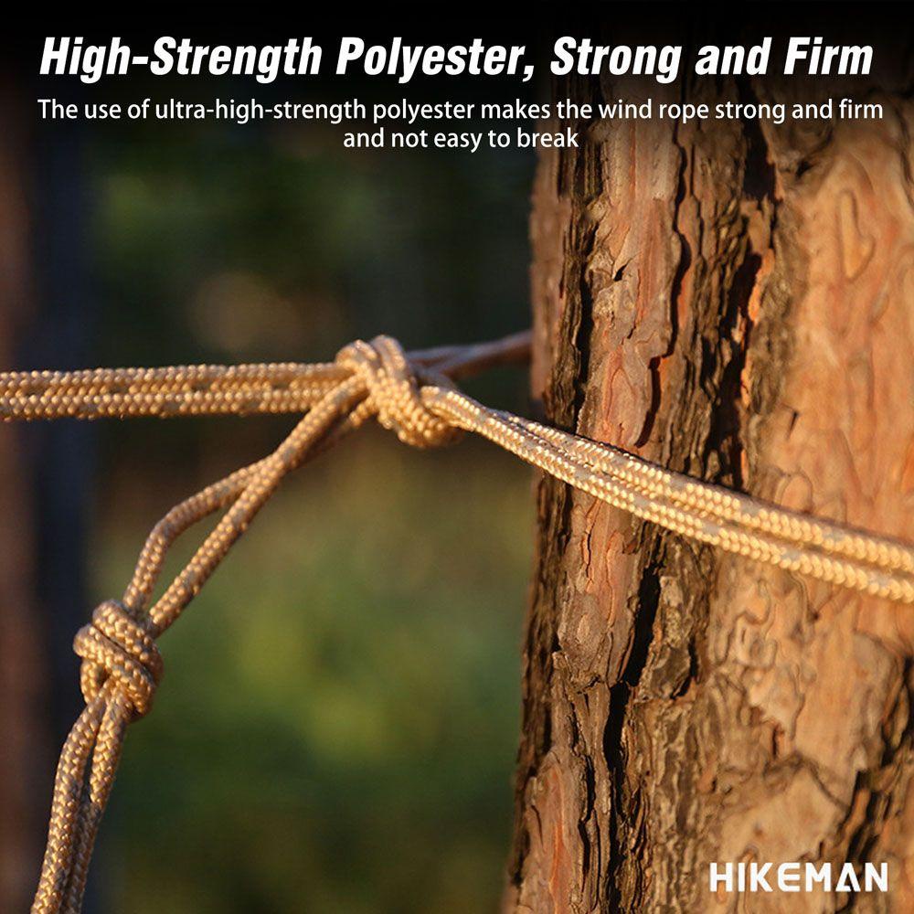 Khóa Dây Lều Phản Quang Bền Bỉ Điều Chỉnh Được Tiện Dụng