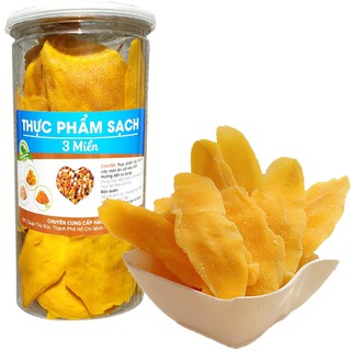 Xoài sấy dẻo không đường thơm ngon tốt cho sức khỏe - Hũ 500G hiệu TPS