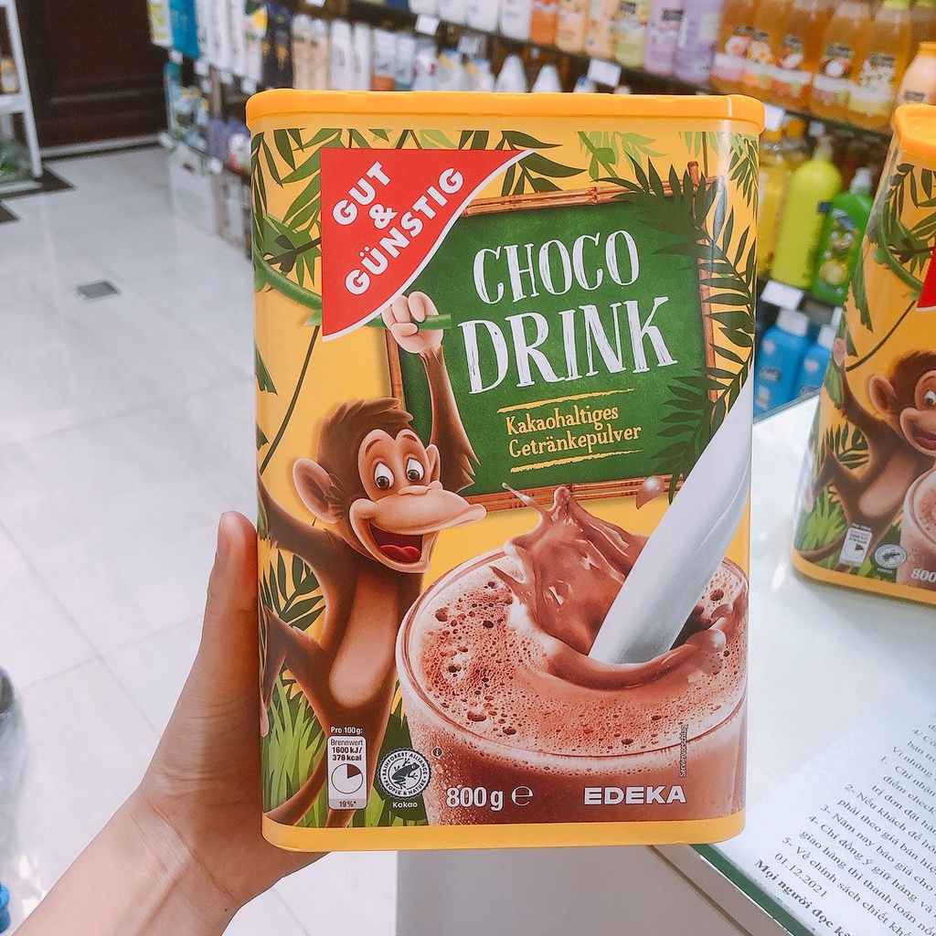 Bột cacao Chocodrink 800g - Đức