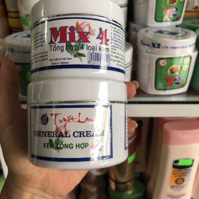 KEM TRẮNG DA TOÀN THÂN MIX 4