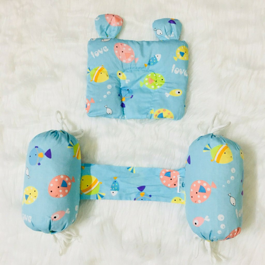 SET BỘ GỐI CHẶN+BỘ VỎ RUỘT VỎ ĐỖ