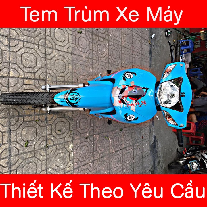 Tem Trùm Wave Samurai Xanh Ngọc