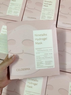 [Có Sẵn] Mặt Nạ Celderma Ninetalks Hydrogel Mask