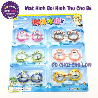 Kính bơi hình thú cho bé nhiều mẫu