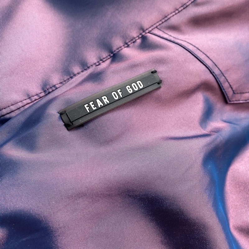✨  - Áo Khoác Nylon Mùa Đông FOG Sixth Collection Phong Cách Hàn Quốc || Fear Of God Nylon Half Zip Jacket
