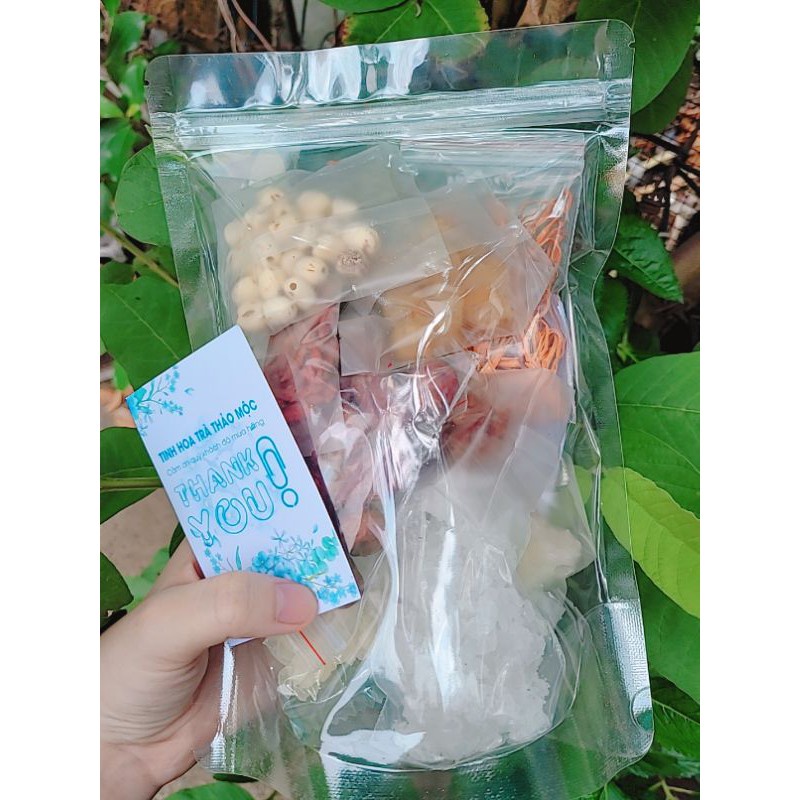 (Ảnh thật )SET 13 VỊ CHÈ DƯỠNG NHAN TẶNG KÈM ĐÔNG TRÙNG 300 GRAM 15 NGƯỜI ĂN