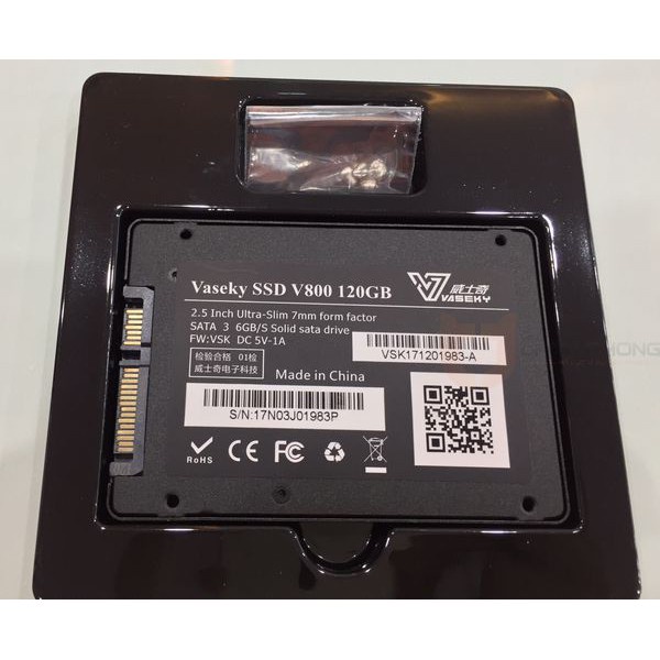 Ổ cứng SSD Vaseky v800 120gb - Bảo hành 36 tháng