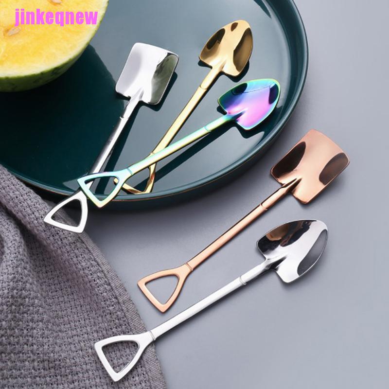 Thìa cà phê JINHF bằng thép không gỉ tiện dụng